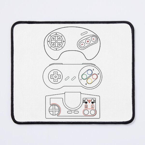 Item preview, I am 16 bit retro gaming controllers V2 designed and sold by GrafxGear.