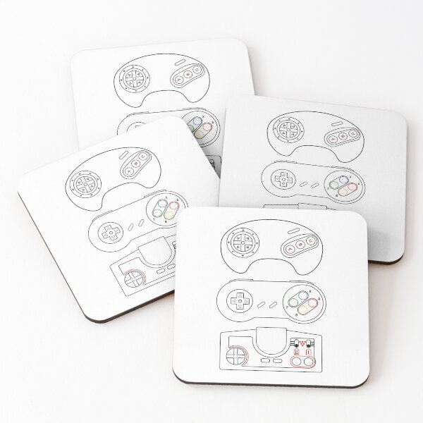 Item preview, I am 16 bit retro gaming controllers V2 designed and sold by GrafxGear.