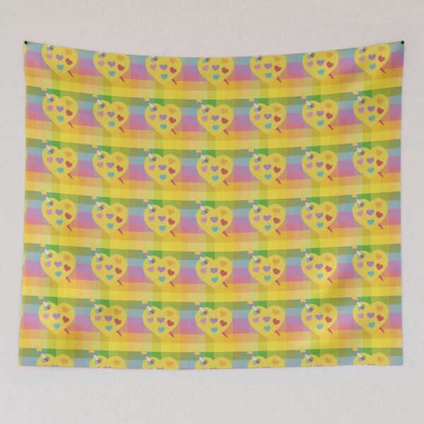 Item preview, Work of Heart Caring Bear Inspired Plaid designed and sold by joysqueezed-out.