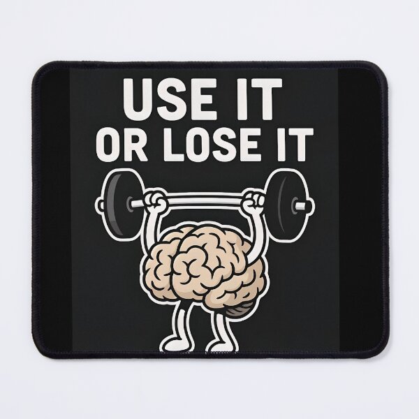 Item preview, Brain Workout Motivation Fitness Poster designed and sold by Amr Siam.