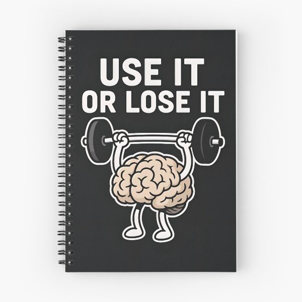 Item preview, Brain Workout Motivation Fitness Poster designed and sold by Amr Siam.