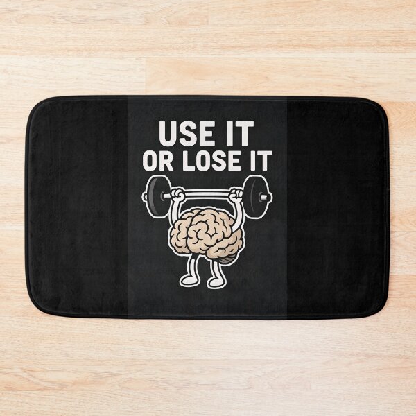 Item preview, Brain Workout Motivation Fitness Poster designed and sold by Amr Siam.