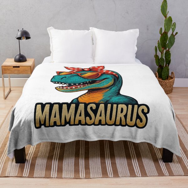 Item preview, Mamasaurus – Funny Dinosaur Mom T-Shirt Design | Cool Retro Dino Graphic designed and sold by Uglyandcute.