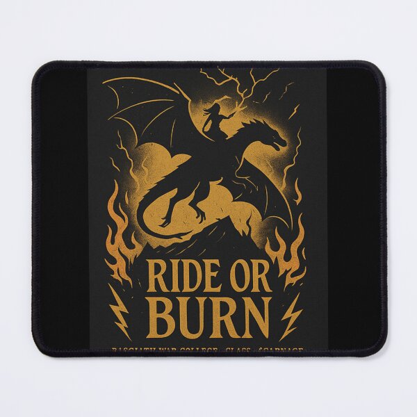 Item preview, Ride or Burn- gold designed and sold by Genre Genius.