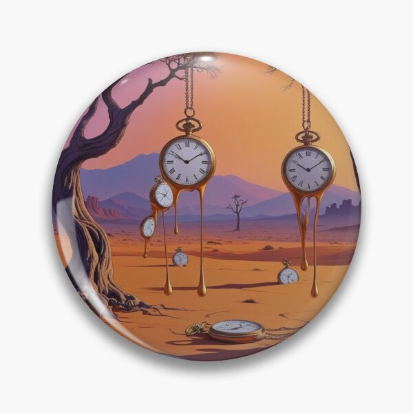 Item preview, Surreal Landscape with Melting Clocks designed and sold by Rue Market.