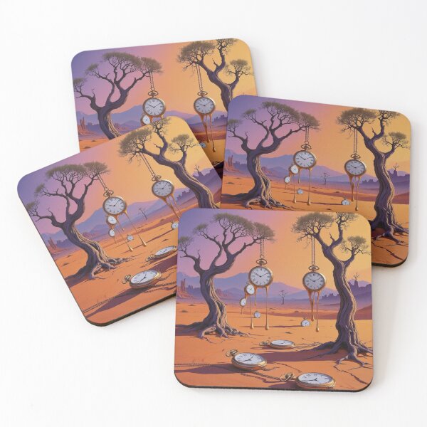 Item preview, Surreal Landscape with Melting Clocks designed and sold by Rue Market.