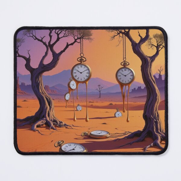 Item preview, Surreal Landscape with Melting Clocks designed and sold by Rue Market.