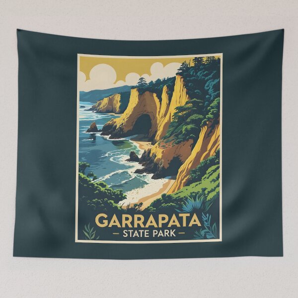 Item preview, Garrapata State Park - California designed and sold by GoodOldVintage.