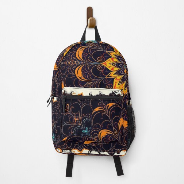 Item preview, Twilight Ember – Ornate Mandala Art in Fiery Autumn Hues designed and sold by Harmonic_Layers.