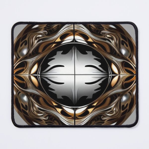 Item preview, Symmetrical Orb with Chrome & Bronze Tones designed and sold by Harmonic_Layers.