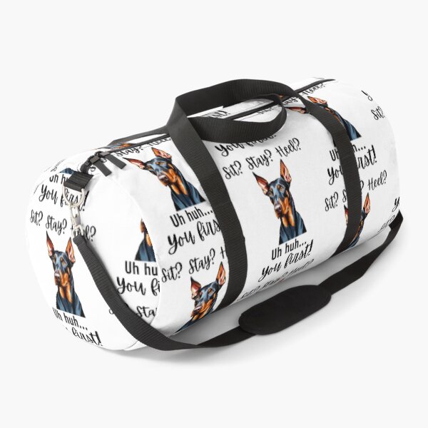 Item preview, Funny Doberman Pinscher – “Sit? Stay? Heel? Uh huh. You First!” | Sassy Disobedient Dog Design designed and sold by Fredster1966.