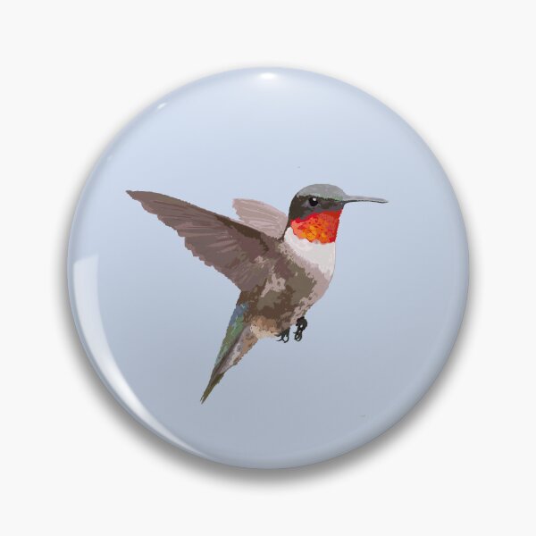 Item preview, Ruby Throated Hummingbird designed and sold by blueberry-dino.