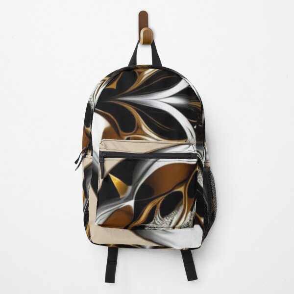 Item preview, Monochrome Elegance – Abstract Circular Design designed and sold by Harmonic_Layers.