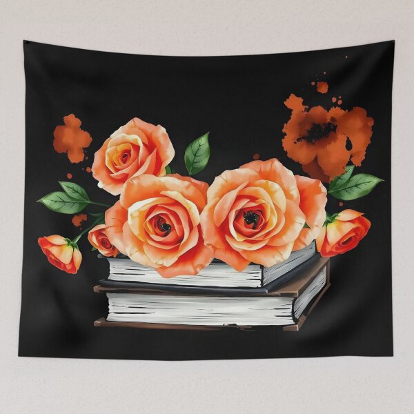 Item preview, Book and Flower designed and sold by GraphicsClub.