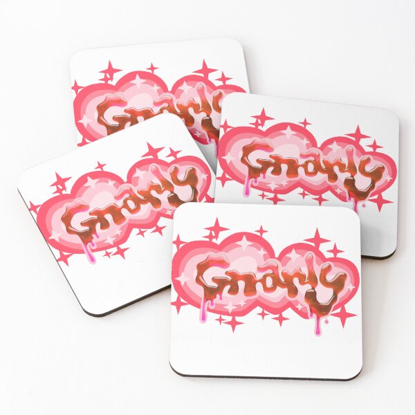 Item preview, KATSEYE Gnarly Pink Heart Cute Pastel designed and sold by HouseOfGuards.