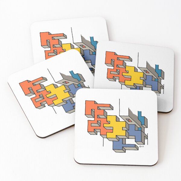 Item preview, The Shapes We Chase designed and sold by Chris Thomas Illustration.