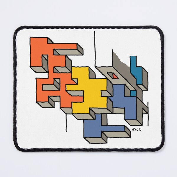 Item preview, The Shapes We Chase designed and sold by Chris Thomas Illustration.