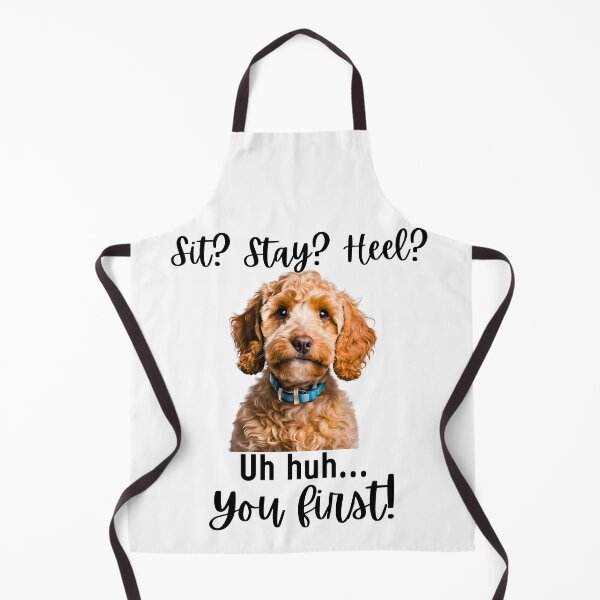 Item preview, Funny Cockapoo – “Sit? Stay? Heel? Uh huh. You First!” | Sassy Disobedient Dog Design designed and sold by Fredster1966.