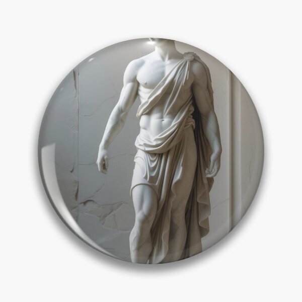 Item preview, Classical Marble Statue in Museum designed and sold by Rue Market.