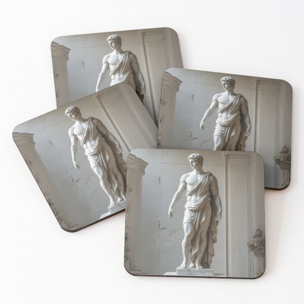 Item preview, Classical Marble Statue in Museum designed and sold by Rue Market.