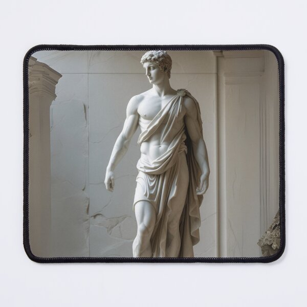 Item preview, Classical Marble Statue in Museum designed and sold by Rue Market.