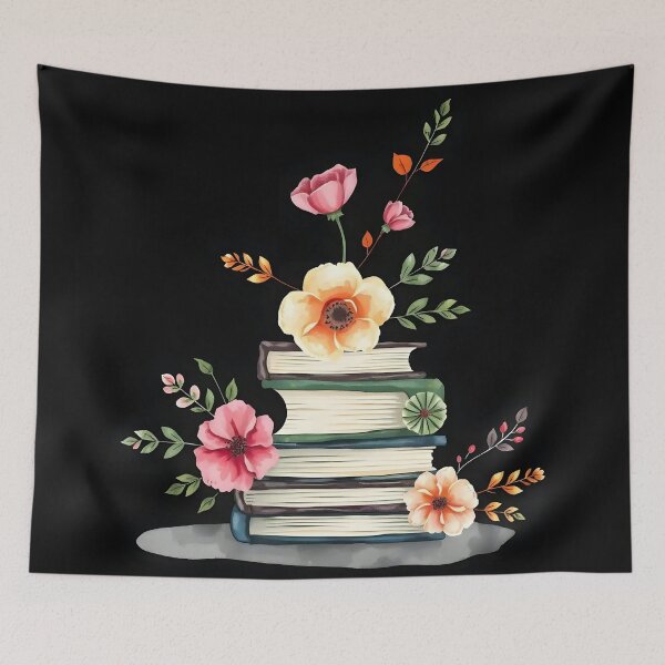 Item preview, Fowers and Books  designed and sold by GraphicsClub.