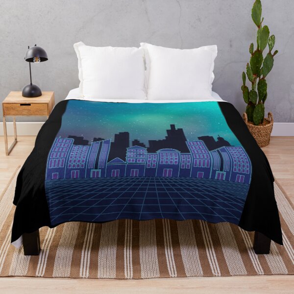 Item preview, Minimalist Sci-Fi/Cyberpunk Skyline designed and sold by Planet Agora.