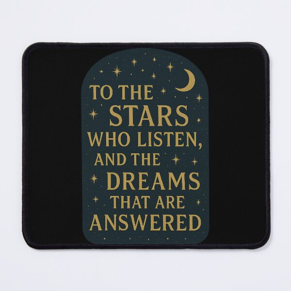 Item preview, To the stars who listen, and the dreams that are answered designed and sold by Genre Genius.