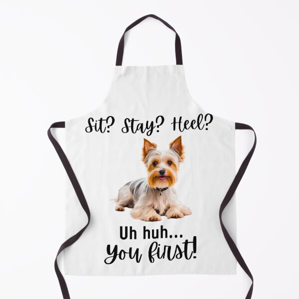 Item preview, Funny Biewer Terrier – “Sit? Stay? Heel? Uh huh. You First!” | Sassy Small Dog Attitude designed and sold by Fredster1966.