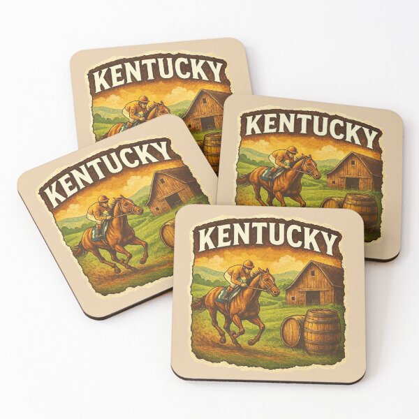 Item preview, Kentucky - Horse, Bluegrass State & Bourbon designed and sold by Myra365Art.