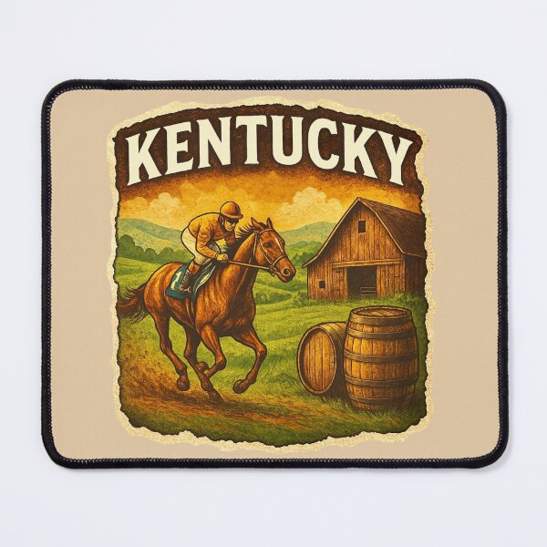 Item preview, Kentucky - Horse, Bluegrass State & Bourbon designed and sold by Myra365Art.