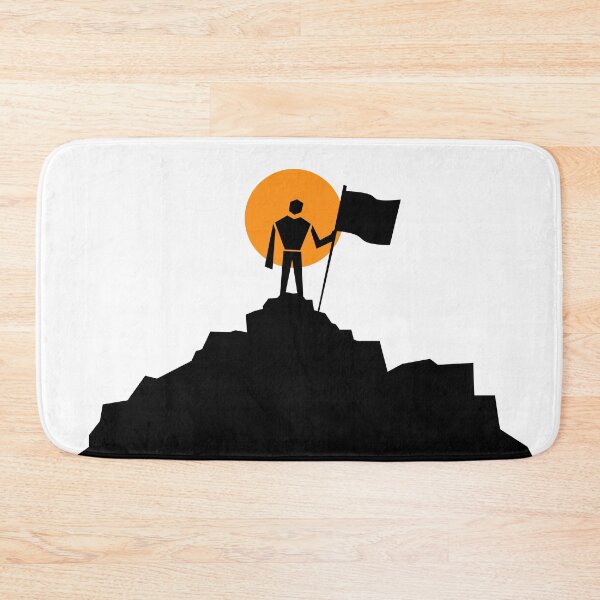 Item preview, Conquest at the top – Minimalist silhouette with flag designed and sold by MechanicalART.