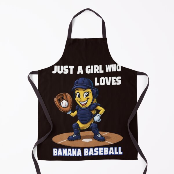 Item preview, Just a girl who loves Banana Baseball designed and sold by leshewle.