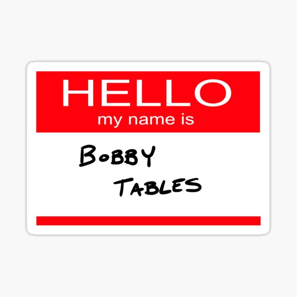 Item preview, Little Bobby Tables designed and sold by aelomeara.