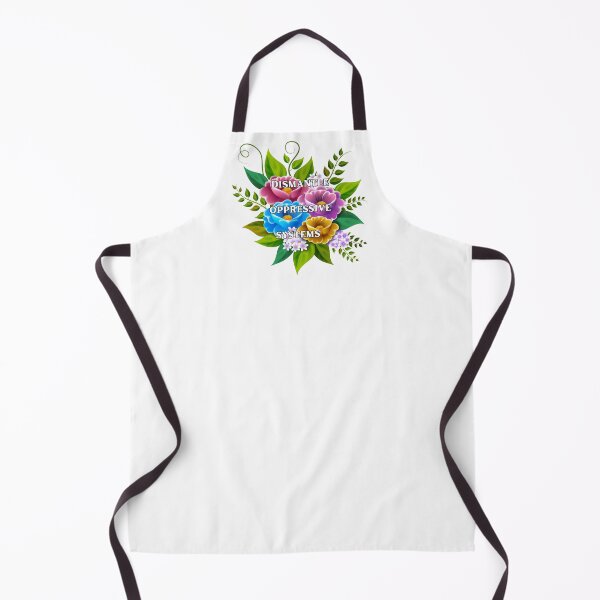Item preview, Dismantle Oppressive Systems Purple Blue Pink & Golden Flowers designed and sold by 2CRE8IVE4925.
