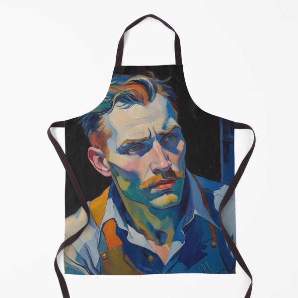 Item preview, Expressive Painted Male Portrait designed and sold by Rue Market.