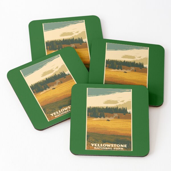 Item preview, Yellowstone National Park  designed and sold by Broken Antler Designs .