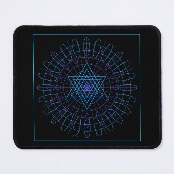 Item preview, Sri Yantra Exonexus: Blue Core Star designed and sold by nixonmercurio.