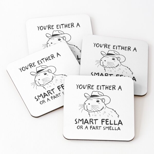 Item preview, You're Either A Smart Fella Or A Fart Smella designed and sold by NQArtist.
