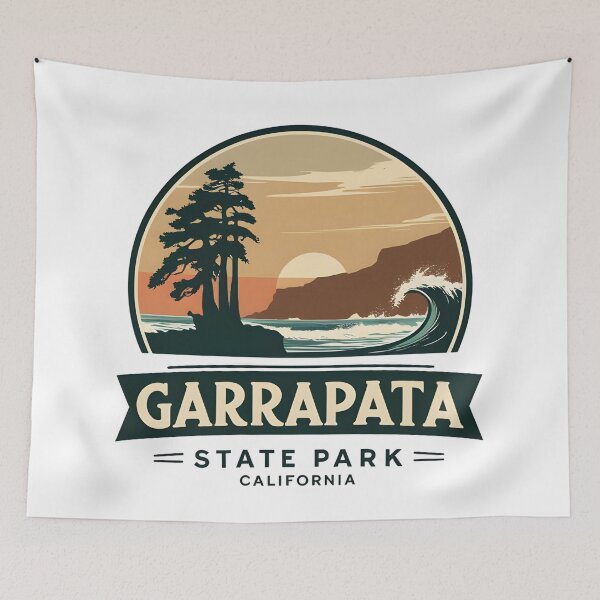 Item preview, Garrapata State Park - California designed and sold by GoodOldVintage.