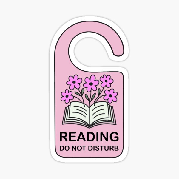 Item preview, READING do not disturb  designed and sold by TinyPanic.