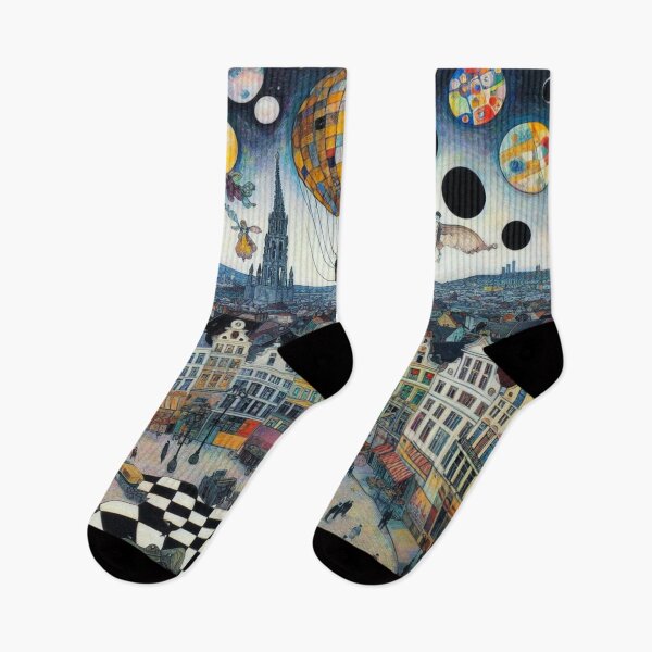 Item preview, City of Wonders – A Dreamscape Above and Below designed and sold by daweave77.