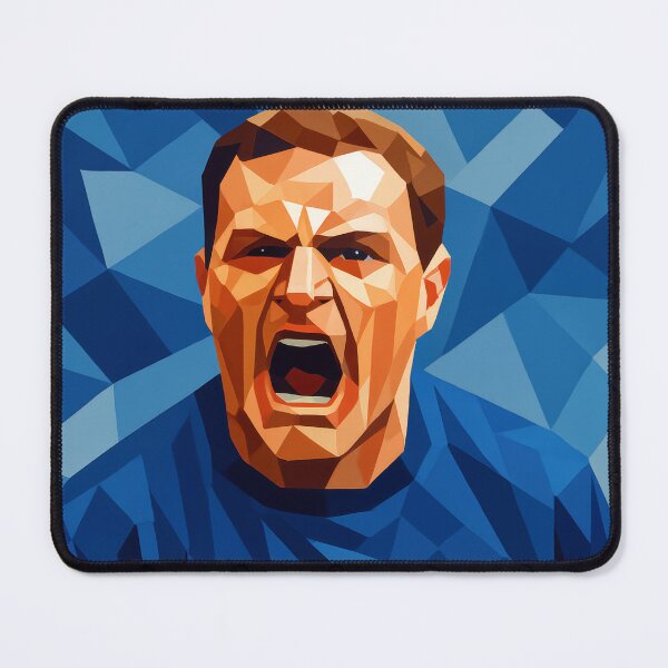 Item preview, Paul Gascoigne Rangers Football Legend Fan Art designed and sold by kakarikihill.