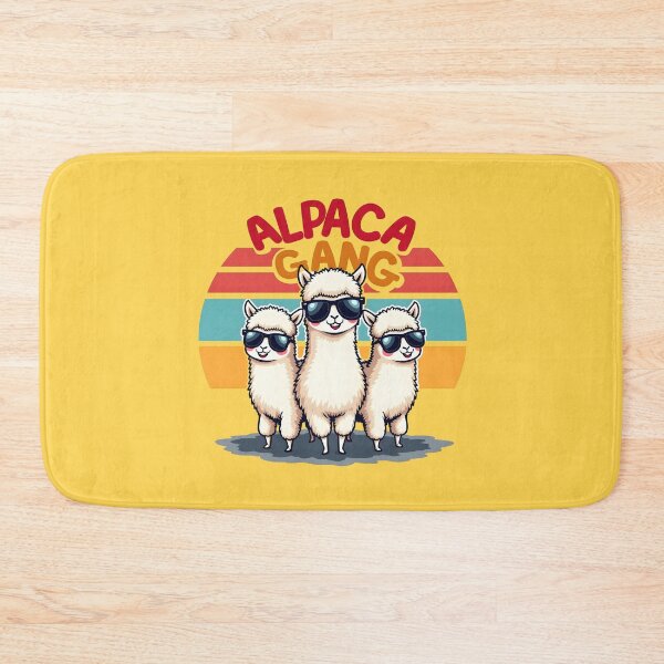 Item preview, Alpaca Gang retro cool designed and sold by Fab-Haven.