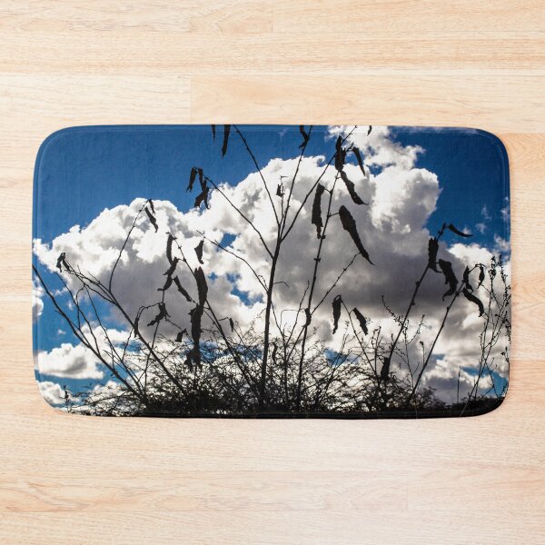 Item preview, dark plant field with bright blue cloudy sky  2 designed and sold by felipequeiroz.