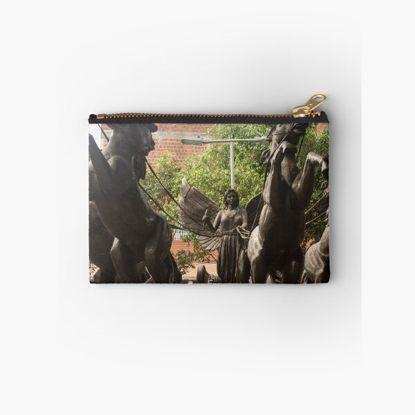 Item preview, bronze sculpture of horses guided by an angel designed and sold by felipequeiroz.