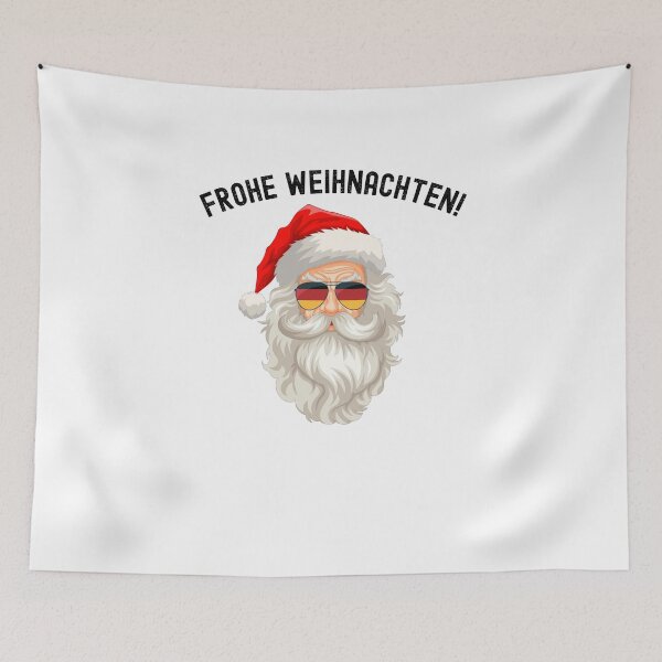 Item preview, Frohe Weihnachten! Germany flag sunglasses cool German Santa designed and sold by snowry.