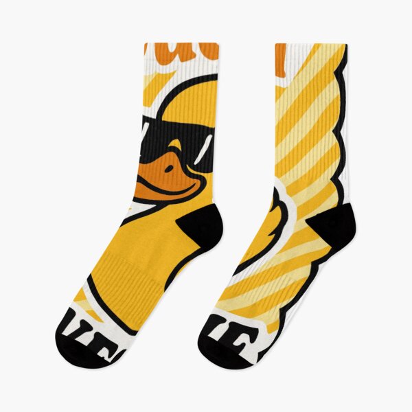 Item preview, Ducking Awesome Yellow Duck With Sunglasses Funny Duckling designed and sold by KitonicTees.