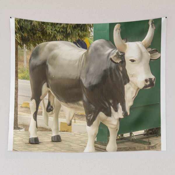Item preview, sculpture of an ox with horns designed and sold by felipequeiroz.