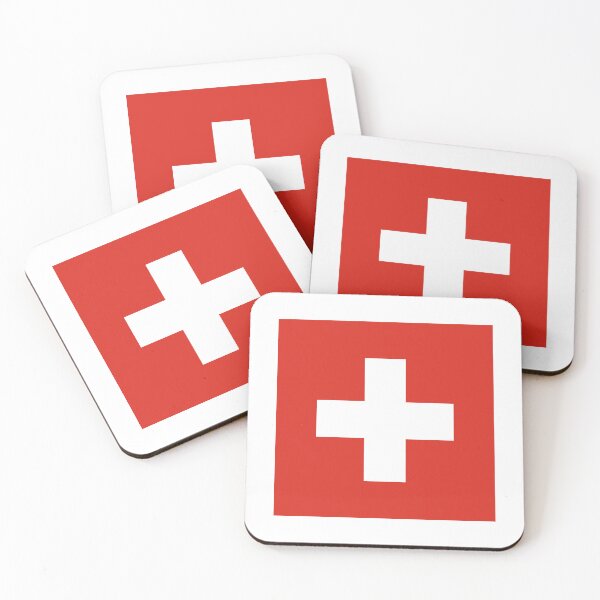 Item preview, switzerland flag designed and sold by designsbysamantha.